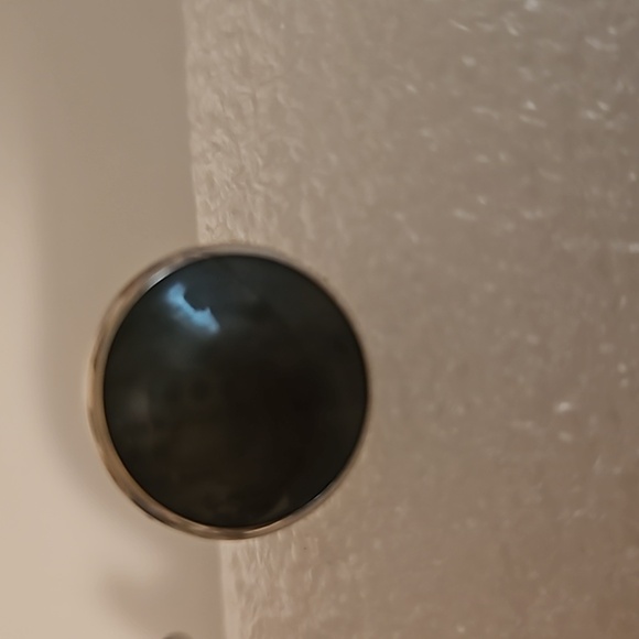 Tuxedo HICKOK Silvertone & Gray Swirl Design Cufflinks & Studs - Picture 2 of 8